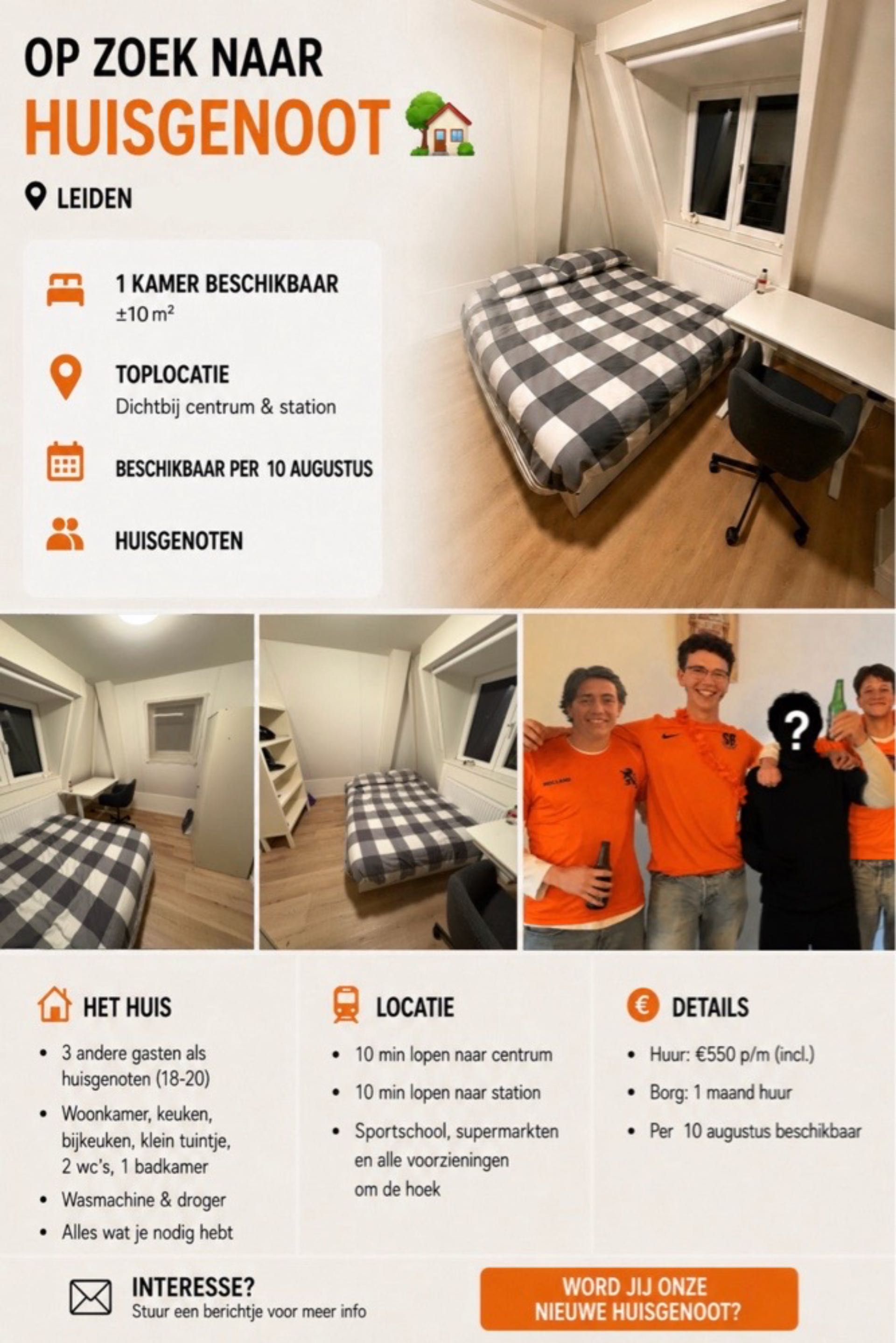 Image accompanying room listing