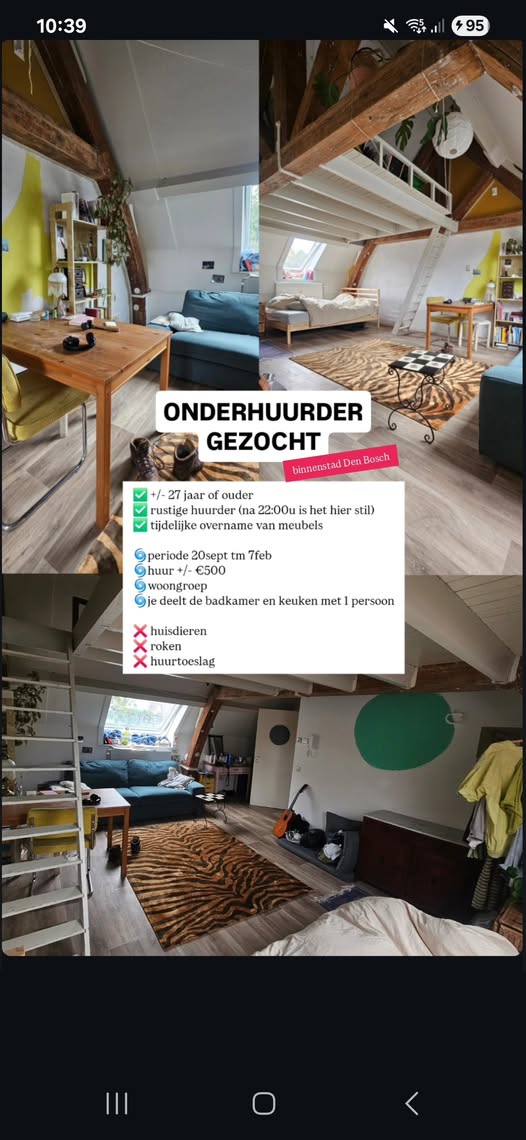 Image accompanying room listing