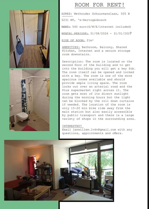 Image accompanying room listing