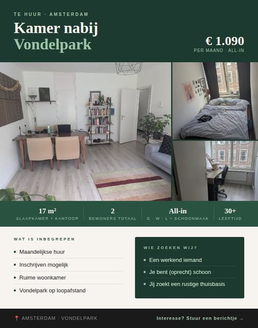 Image accompanying room listing