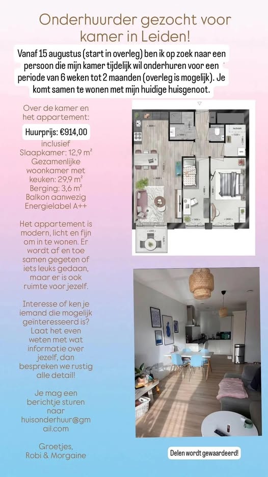 Image accompanying room listing
